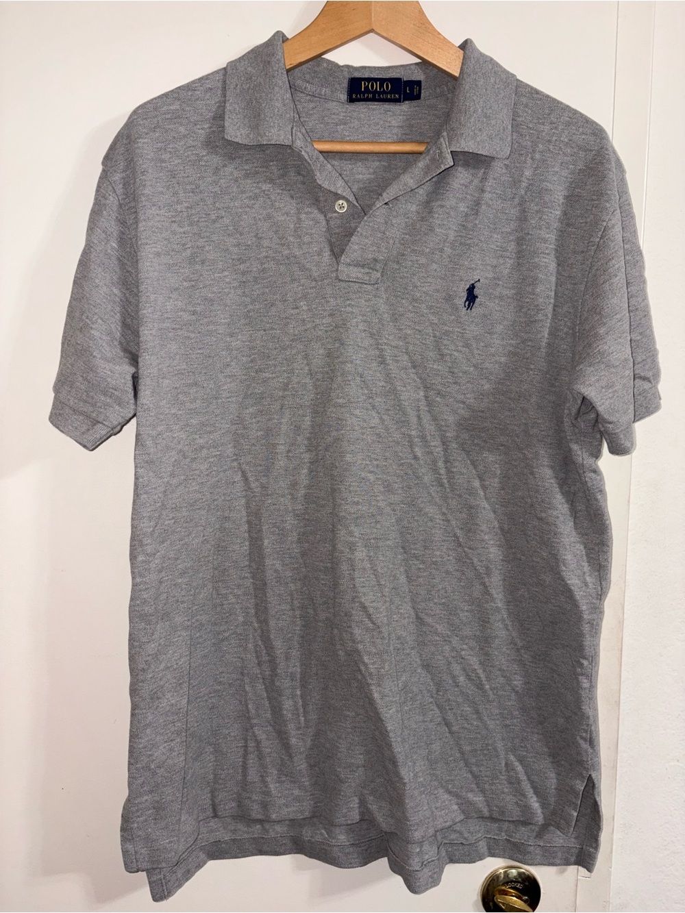 Polo by Ralph Lauren Heather Gray Short-Sleeve Polo